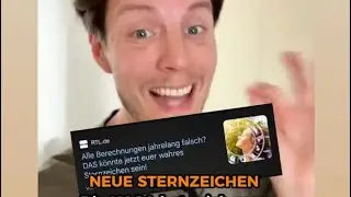 ES GIBT NEUE STERNZEICHEN?! - Unbedingt anschauen!