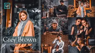 Lightroom Mobile Presets Free Dng | Grey & Brown Lightroom Preset | Grey Brown Preset