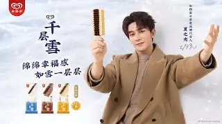 250409 #XiaZhiguang #夏之光 is announced as brand spokesperson for #Viennetta 🍦and Wall's ice cream!