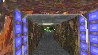Descent I, Level 8, cold start, insane, full rescue, no death, 122HP at exit