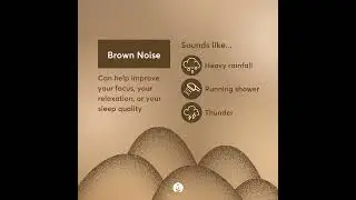 What do you think? #brownnoise #brownnoisesleep #sleep #bettersleep #healingmusic