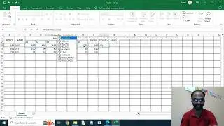 Calculate the Total, Average & Result of the Students in MS Excel