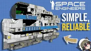 Space Engineers Ship Interior Layout Tutorial - Survival Design Guide