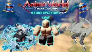 Kisame IS One Of The BEST Characters In Anime World Tower Defense