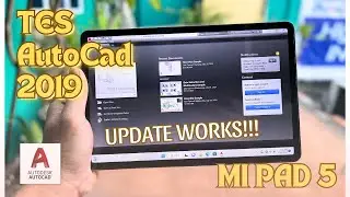 Xiaomi Pad 5 Windows Tes Autocad Update Works!