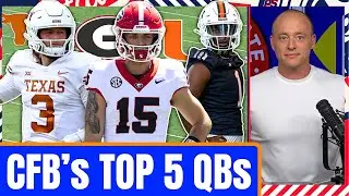Josh Pate's Top 5 College Football QBs - 2024 Kickoff Edition