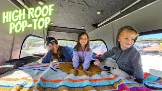 Ford Transit Pop-Top by Colorado Camper Van | Adventure Van Expo Chattanooga, TN 2023