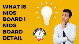 What is Nios Board  I  Nios Board Detail I Nios Board kya hai