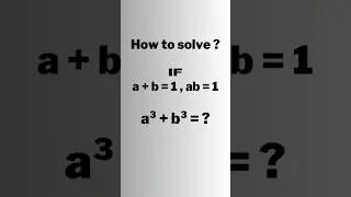 A Nice Algebra Problem with Expansion 