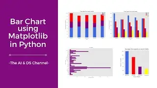 Bar Chart | Bar Graph using python | Bar chart tutorial