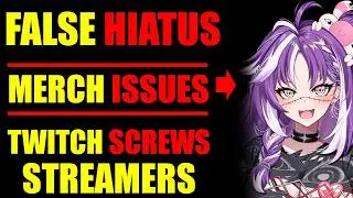 FalseEyeD IS DONE! Twitch SCREWS VTubers, Michi Merch Issues, Kitsu HIATUS, False Hiatus