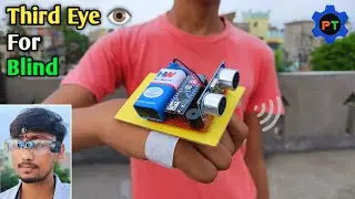 Third Eye For Blind 👁️ | Best Science Project | Inspire Award Project