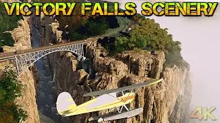 Best Nature Scenery - Jeppeson2001 Victoria Falls Scenery Pack Review | MSFS FS2020 4K