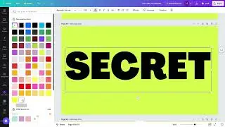Video Inside Text in Canva (Windows Edition)