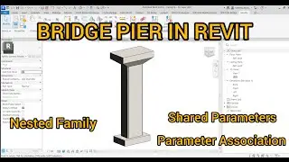 Bridge Pier in Revit.