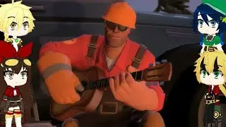 gacha genshin impact  reaction tf2 engineer :4