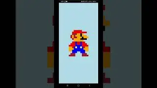 Creating Mario character with python 