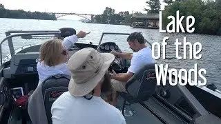 22. Tour of Kenora Lake of the Woods Ontario Canada by Boat The Boat Life daily Vlog