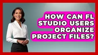 How Can FL Studio Users Organize Project Files? - Music Producer Mastery