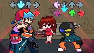 Friday Night Funkin Mod - BF x Whitty VS Fun Sized Whitty (Full Week)