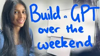 I built a GPT model in 10 hours