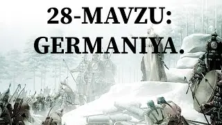 28-MAVZU: GERMANIYA.