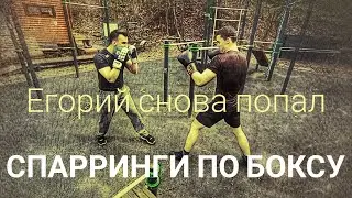 Тренироврчные спарринги ПО БОКСУ НА УЛИЦЕ #бокс #спарринги #атлетизм