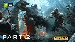 GOD OF WAR Gameplay Part 2 The Stranger RTX 2050 Laptop 4K 60 Fps