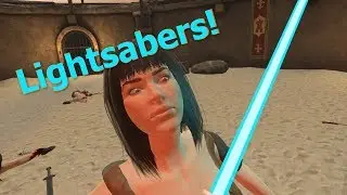 How to Get Lightsabers in Blade & Sorcery VR!