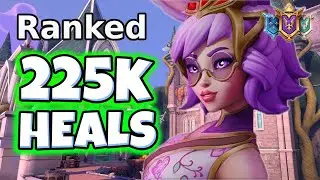 225k Healing New Buffed REI Gameplay (Extension) Paladins Ranked (Anniversary update)