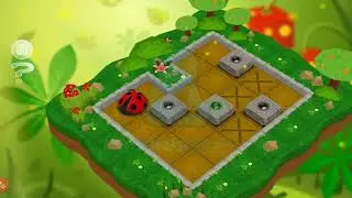 Sokoban Garden 3D 4 Box Walkthrough Level 8