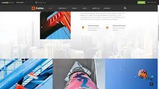 Fuller - Creative Portfolio, Resume and Agency WordPress Theme      H