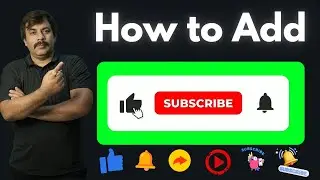 How to Add a Subscribe Button to Your Video Using Filmora | Easy Way