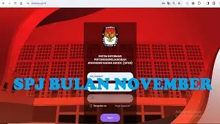 Cara Upload Sitab LPJ Badan Adhoc KPU Bulan November Tingkat Kecamatan Terbaru..❗❗