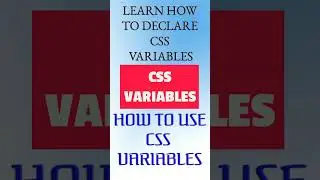 Do CSS have variables?? 🙄🙄 Learn about CSS Variables here | How to use CSS Variables? 🤗😊👌