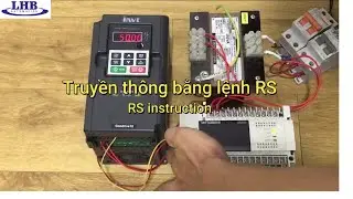 RS instruction /  PLC Mitsu và Biến tần INVT bằng card 485BD I LHB