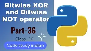 Bitwise XOR and Bitwise NOT operator in python