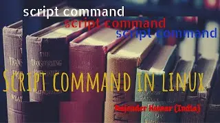 script command in unix/linux