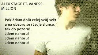 Alex Stage feat Vaness - Million (lyrics video)