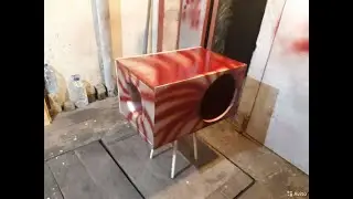 Как покрасить короб на трубе своими руками!