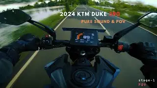 2024 KTM DUKE 390 | PURE SOUND | POV |
