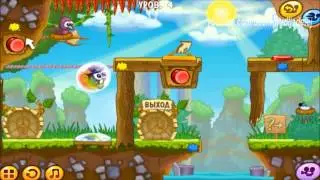 Игры для детей Улитка Боб 5 уровни 1-5