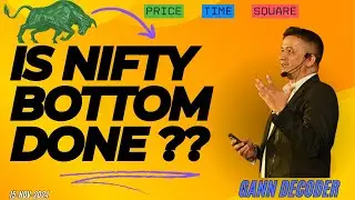 Nifty Bottom at 23300 - 23532 ? Nifty Prediction I Nifty View I Gann Dates I Gann Decoder I