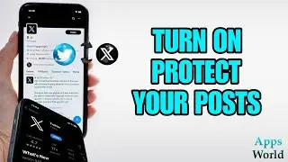 How To Turn On Protect Your Posts On X (Twitter) App