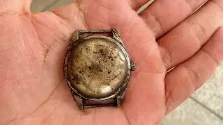 Restoration of a rare vintage watch⏳⏳ || Mechanical watch restoration ||
