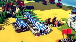 What Happens if you Sink Vikings on land? Kingdoms and Castles