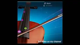 BORUTO OP 8 - BAKU - VIOLIN COVER #short