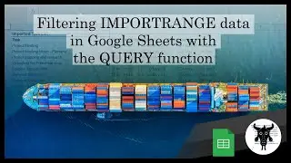 Filtering IMPORTRANGE data with QUERY in Google Sheets