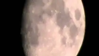 The Moon whit Panasonic SDR-H85