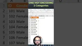 One Hot Encoding with 2 Categories